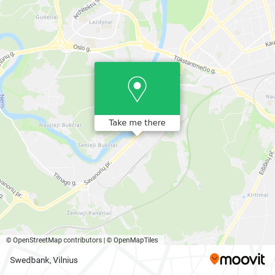 Swedbank map