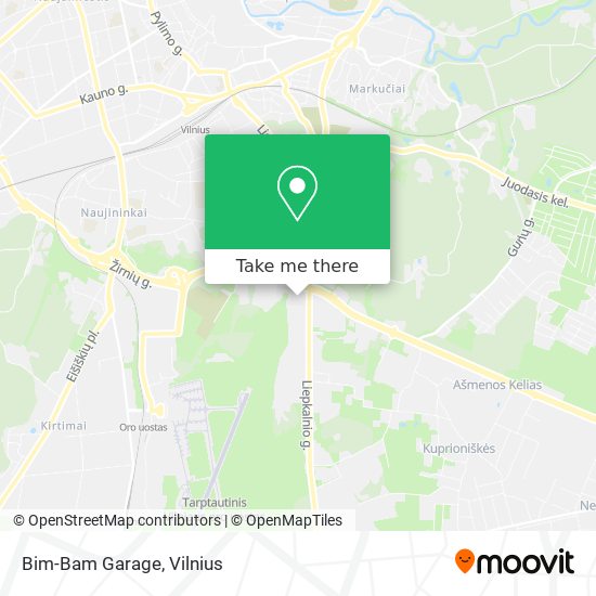 Bim-Bam Garage map