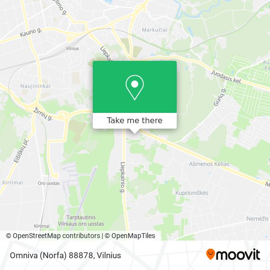 Omniva (Norfa) 88878 map