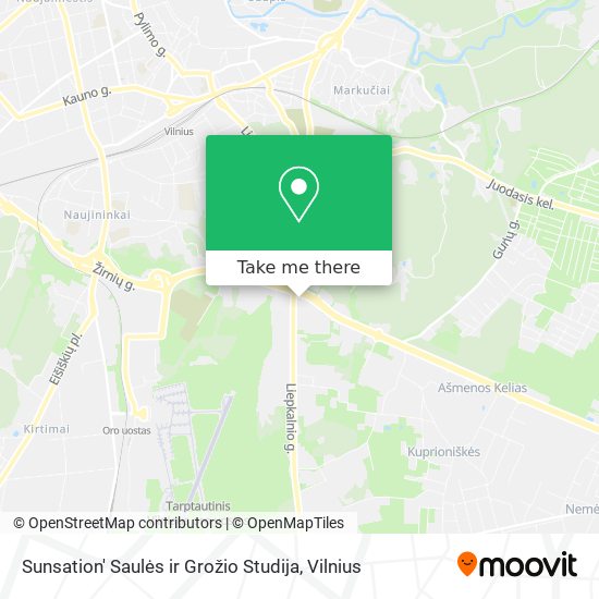 Sunsation' Saulės ir Grožio Studija map