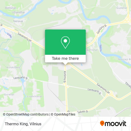 Thermo King map