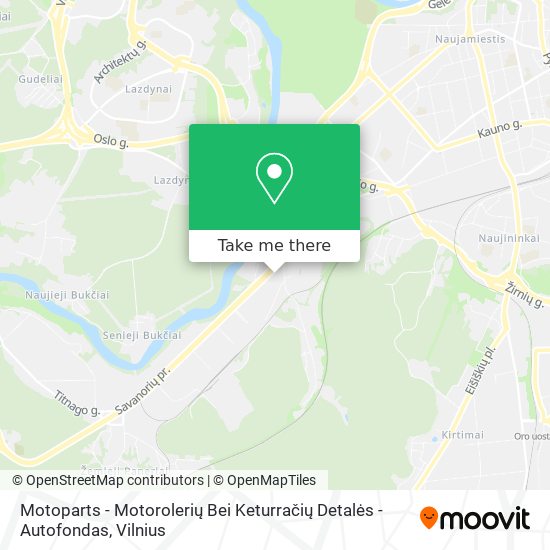 Карта Motoparts - Motorolerių Bei Keturračių Detalės - Autofondas