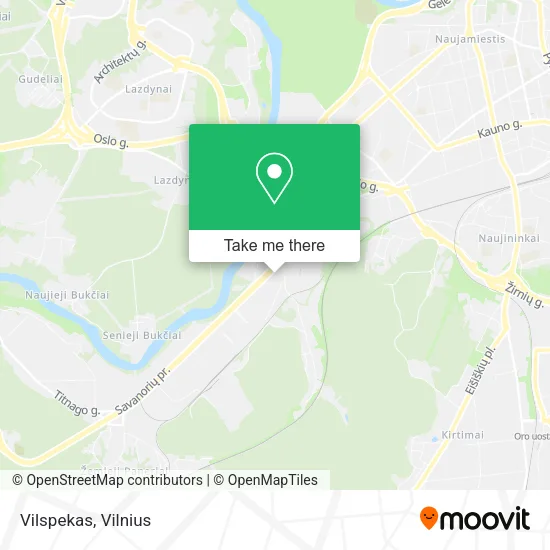 Vilspekas map