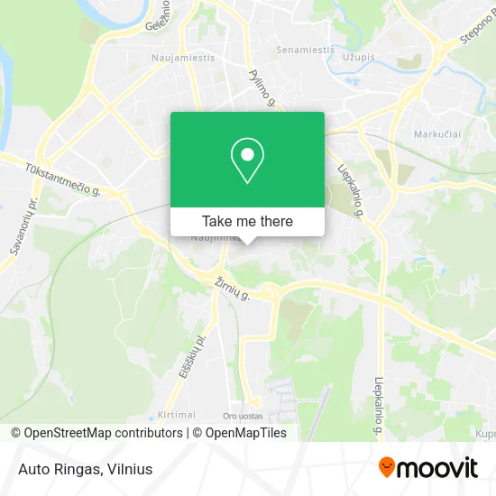 Карта Auto Ringas