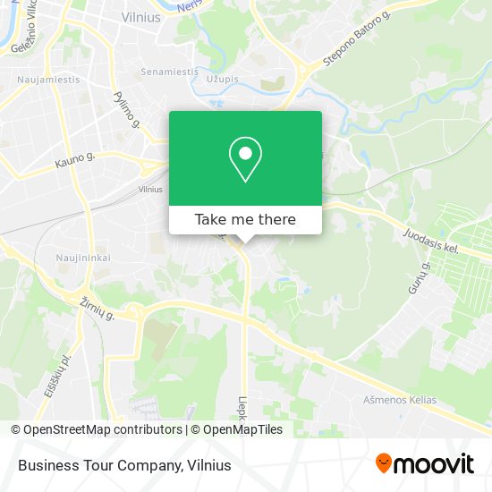 Карта Business Tour Company