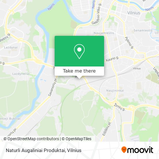 Naturli Augaliniai Produktai map