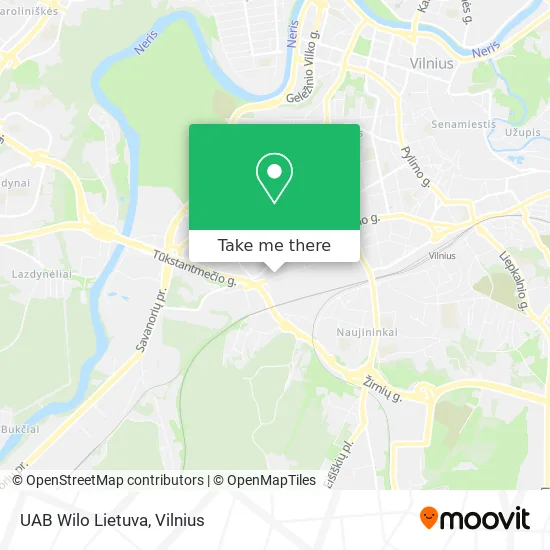 Карта UAB Wilo Lietuva