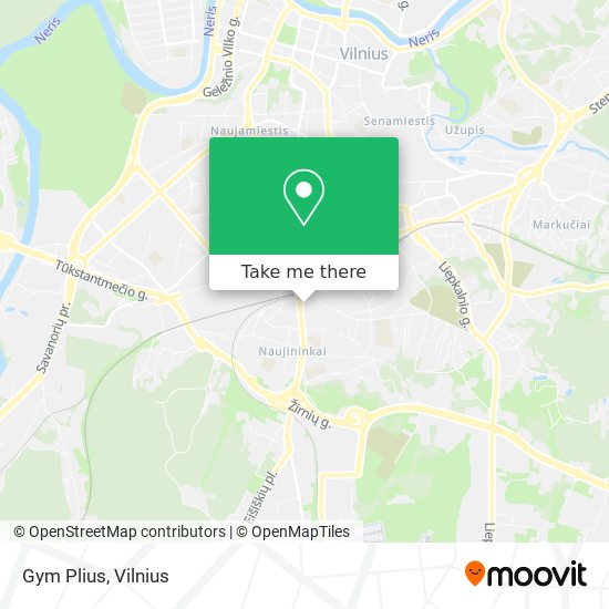 Gym Plius map
