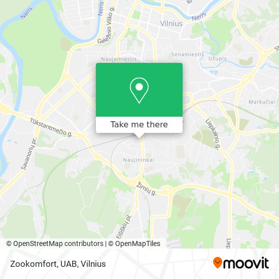 Карта Zookomfort, UAB