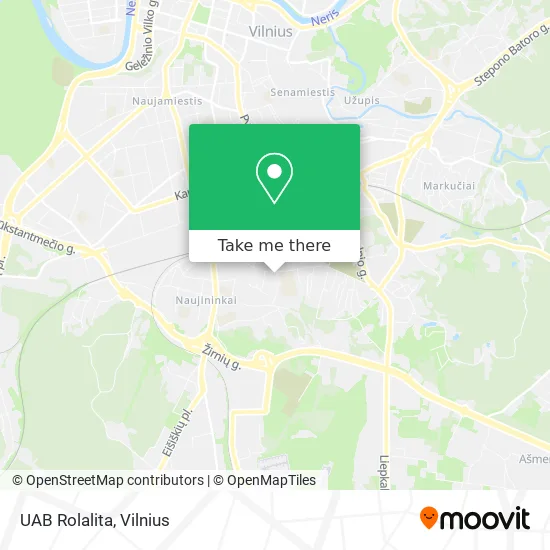 Карта UAB Rolalita