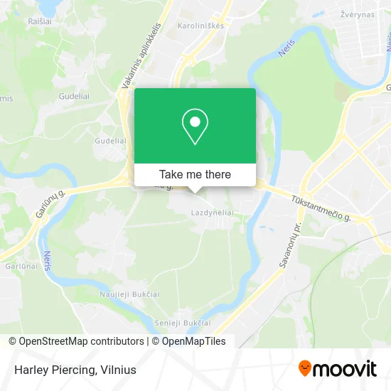 Карта Harley Piercing