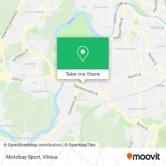 Motobay Sport map