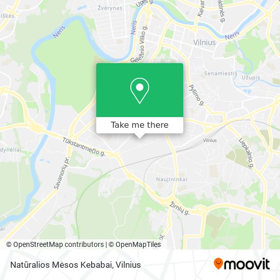 Natūralios Mėsos Kebabai map