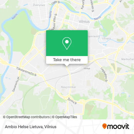 Карта Ambio Helse Lietuva