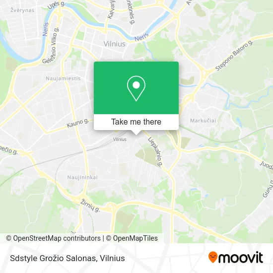 Карта Sdstyle Grožio Salonas