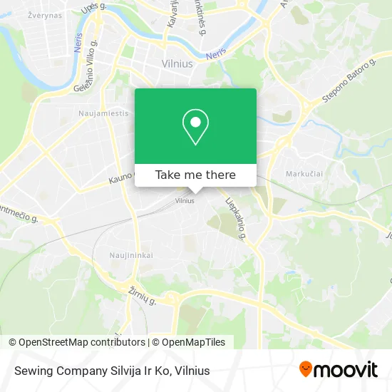 Карта Sewing Company Silvija Ir Ko