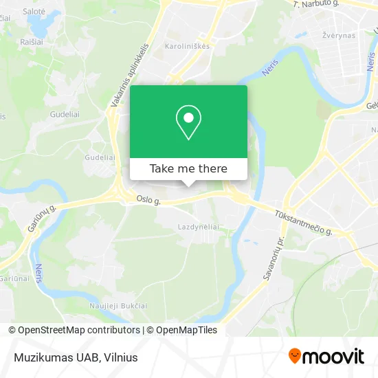 Карта Muzikumas UAB