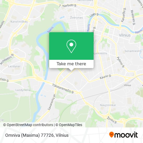 Карта Omniva (Maxima) 77726