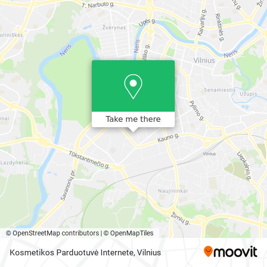 Kosmetikos Parduotuvė Internete map