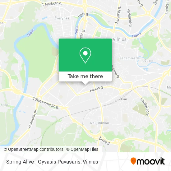 Карта Spring Alive - Gyvasis Pavasaris