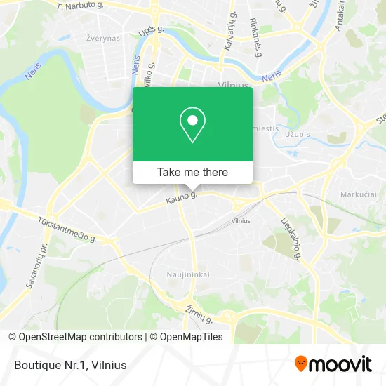 Карта Boutique Nr.1