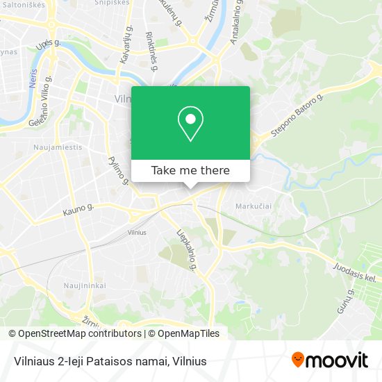Карта Vilniaus 2-Ieji Pataisos namai
