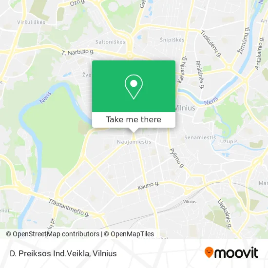 Карта D. Preiksos Ind.Veikla