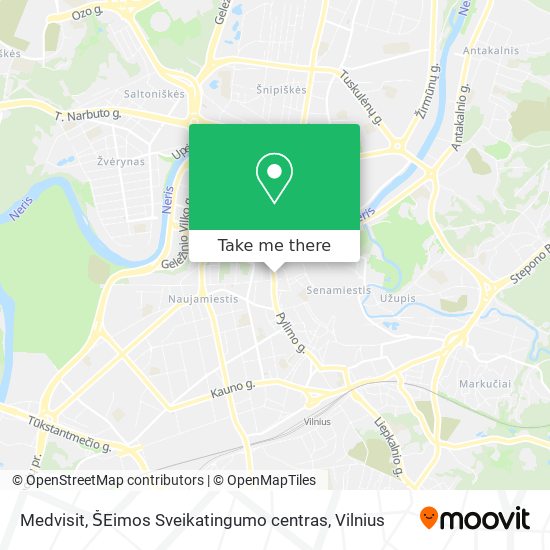 Карта Medvisit, ŠEimos Sveikatingumo centras
