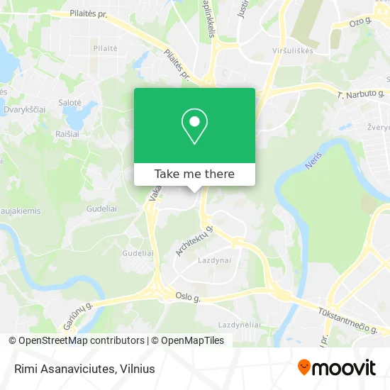 Rimi Asanaviciutes map