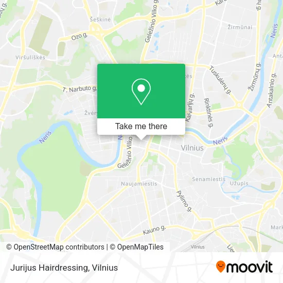 Карта Jurijus Hairdressing