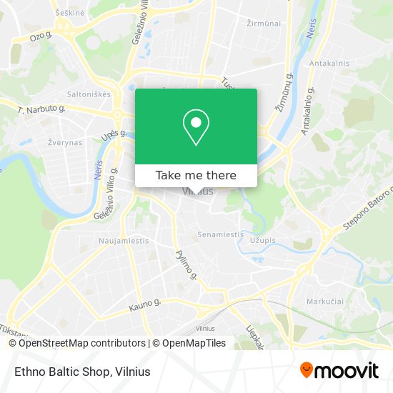 Ethno Baltic Shop map