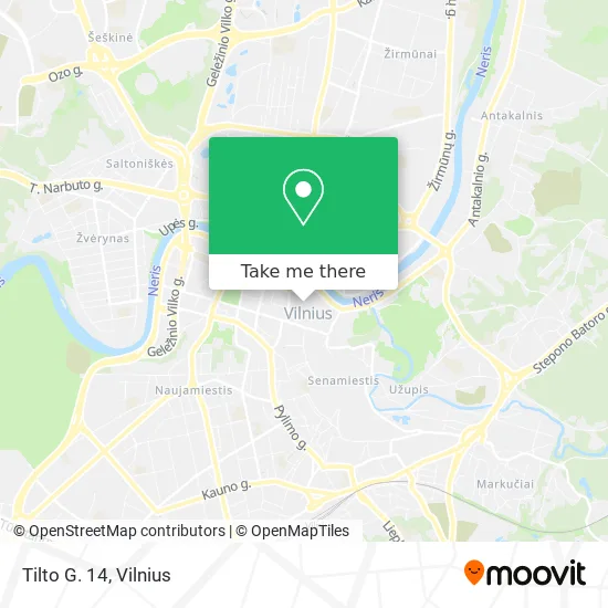 Карта Tilto G. 14