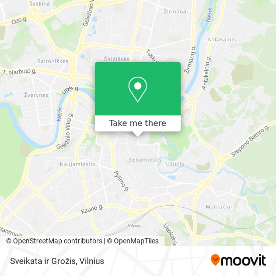 Карта Sveikata ir Grožis