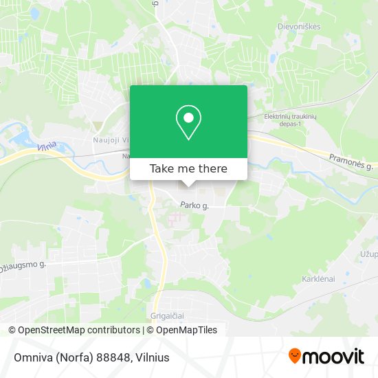 Omniva (Norfa) 88848 map