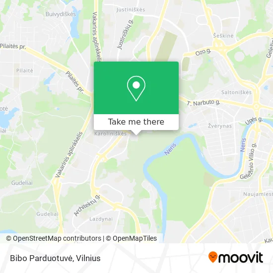 Карта Bibo Parduotuvė