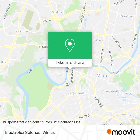 Electrolux Salonas map