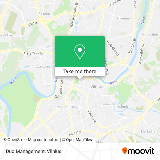 Duo Management map