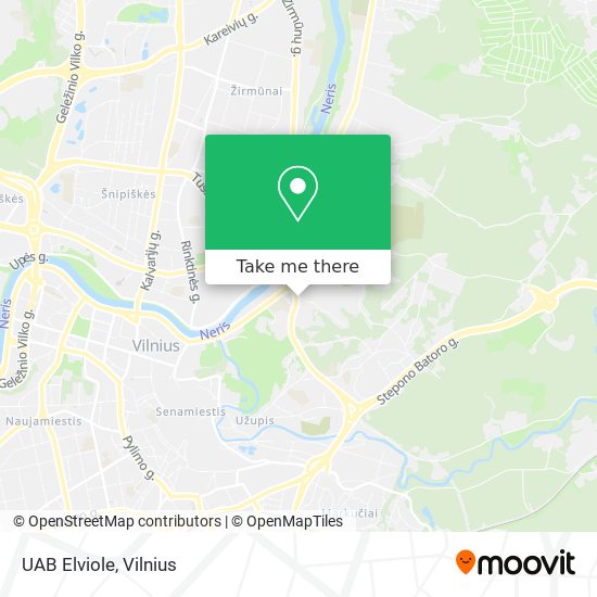 UAB Elviole map