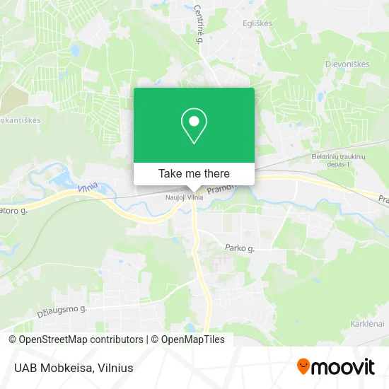 Карта UAB Mobkeisa