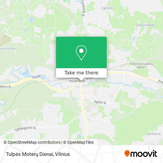 Карта Tulpės Moterų Dienai