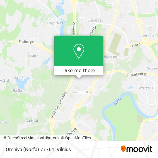 Omniva (Norfa) 77761 map