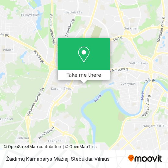 Žaidimų Kamabarys Mažieji Stebuklai map