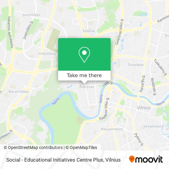 Social - Educational Initiatives Centre Plus map