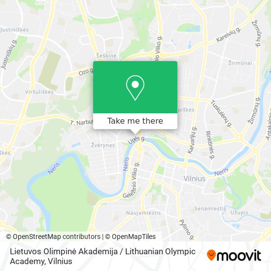 Lietuvos Olimpinė Akademija / Lithuanian Olympic Academy map