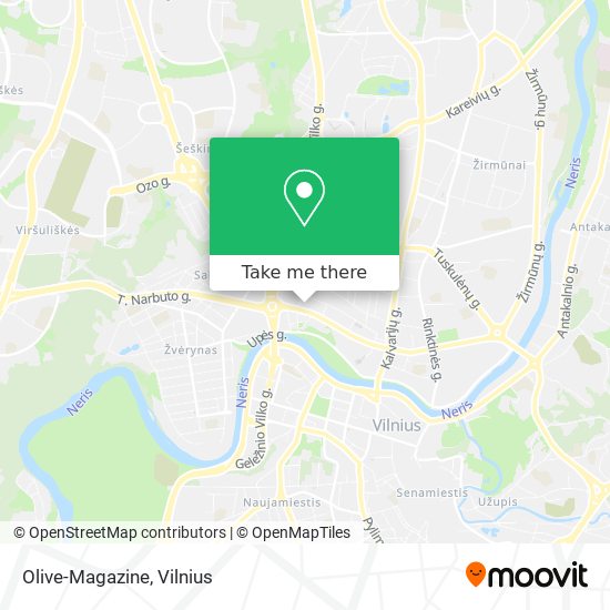 Olive-Magazine map