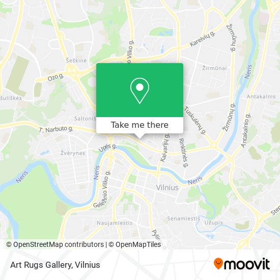 Art Rugs Gallery map