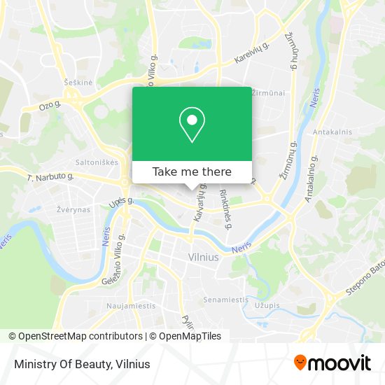 Ministry Of Beauty map