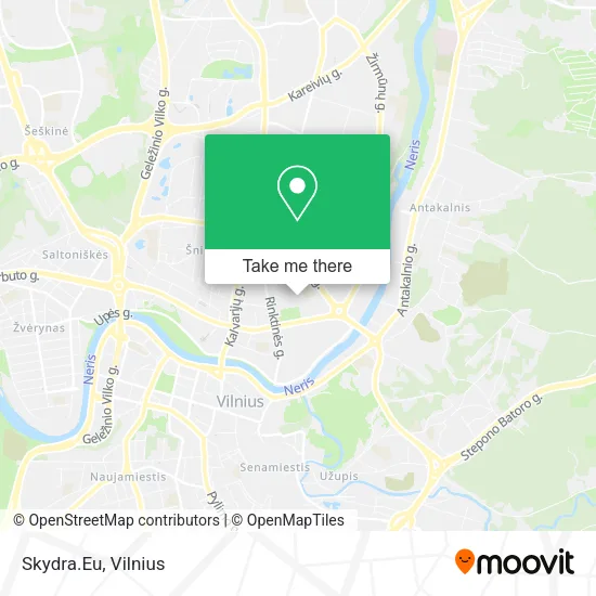 Карта Skydra.Eu