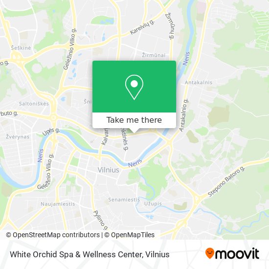 White Orchid Spa & Wellness Center map