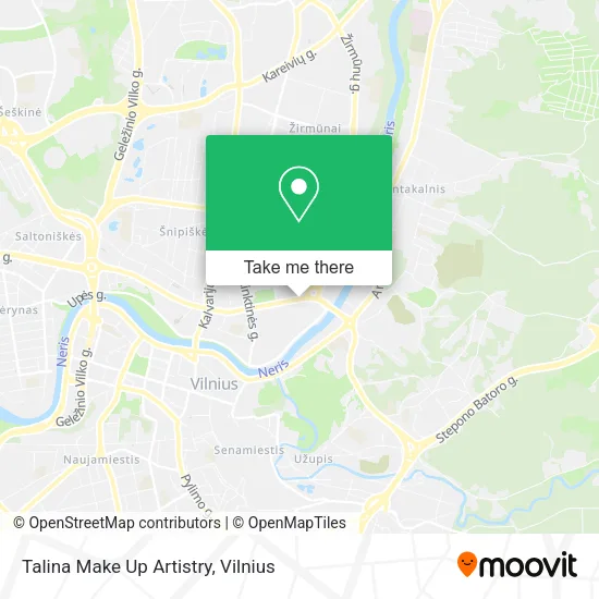 Карта Talina Make Up Artistry